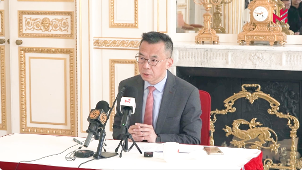 中国驻法国大使馆就习近平主席访问法国召开新闻发布会